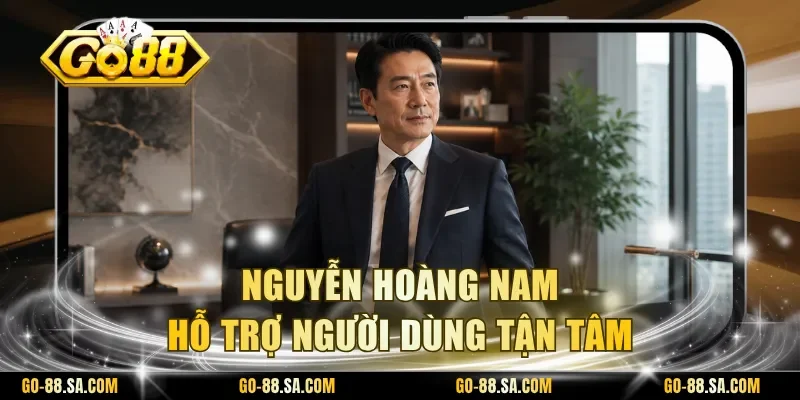 Nguyễn Hoàng Nam hỗ trợ người dùng tận tâm Nguyễn Hoàng Nam hỗ trợ người dùng tận tâm