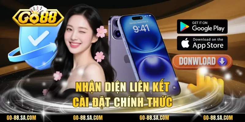 Nhận diện liên kết cài đặt chính thức Nhận diện liên kết cài đặt chính thức